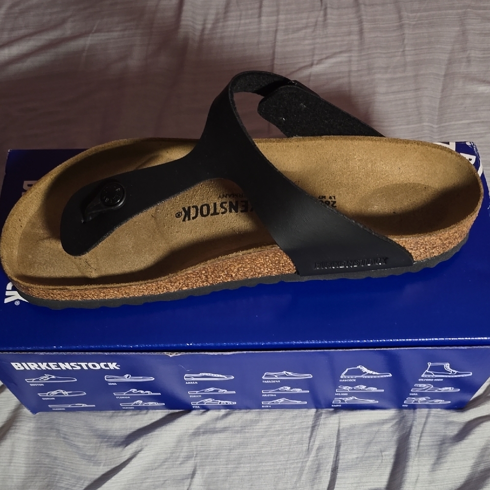 Birkenstock Black and Tan Sandal - Picture 3 of 7